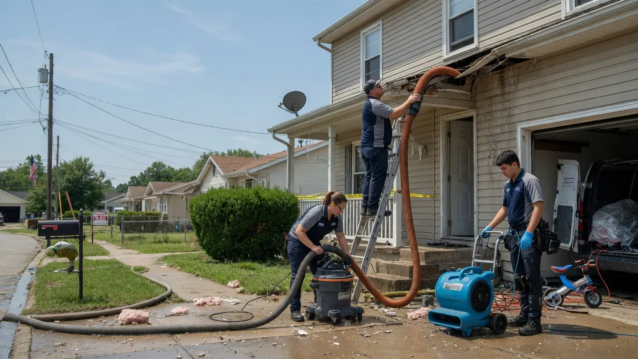 Water Damage Restoration in Jerseyville, IL near me